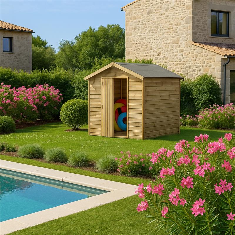 SHOWOOD: Ξύλινες αποθήκες εξωτερικού χώρου, για οργάνωση όλο τον χρόνο