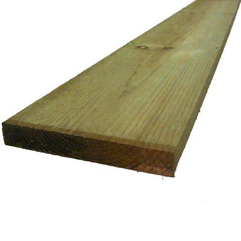 Pressure treaded pine board 2,8 x 19,5 x 420cm