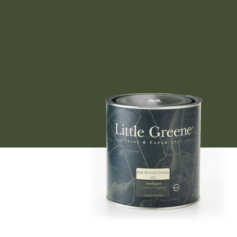 Χρώμα ξύλου Little Greene | Mid Bronze Green 125