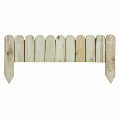 Log roll edging vertical boards 30(h) x 107cm