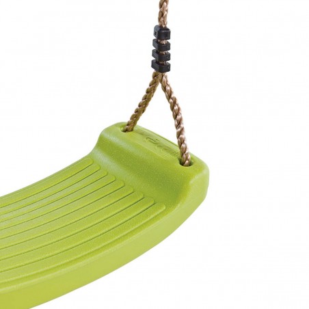 Plastic blowmoulded swing seat  lime green
