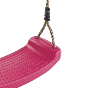 Plastic blowmoulded swing seat pink
