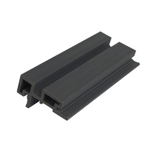L trim corner for gladding 3D 4,6 x 8,9 x 290cm | dark grey