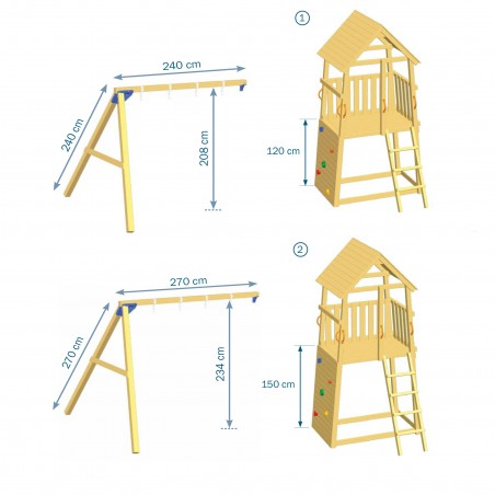 residential DIY playground